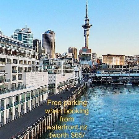 Waterfront Seaview Hotel Apartment - Same Building Block As Auckland Hilton المظهر الخارجي الصورة