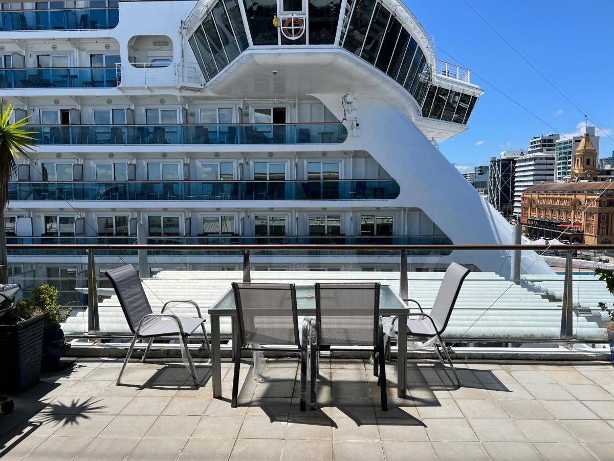 Waterfront Seaview Hotel Apartment - Same Building Block As Auckland Hilton المظهر الخارجي الصورة