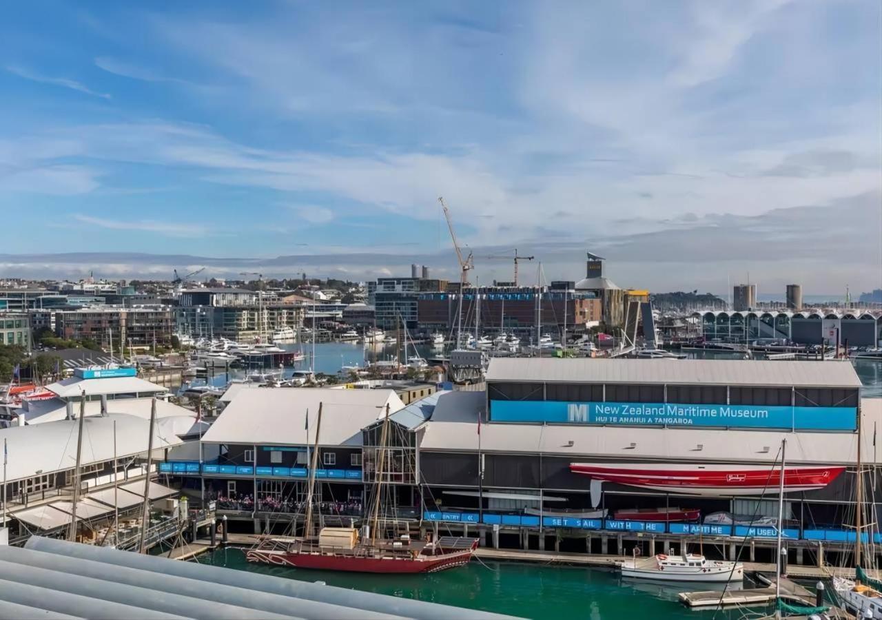 Waterfront Seaview Hotel Apartment - Same Building Block As Auckland Hilton المظهر الخارجي الصورة