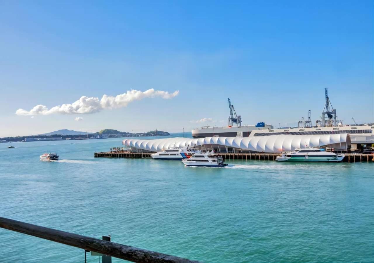 Waterfront Seaview Hotel Apartment - Same Building Block As Auckland Hilton المظهر الخارجي الصورة