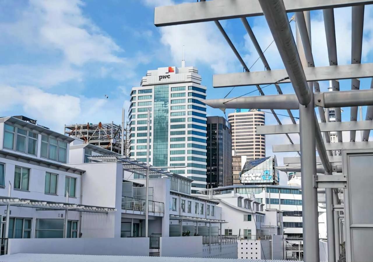 Waterfront Seaview Hotel Apartment - Same Building Block As Auckland Hilton المظهر الخارجي الصورة
