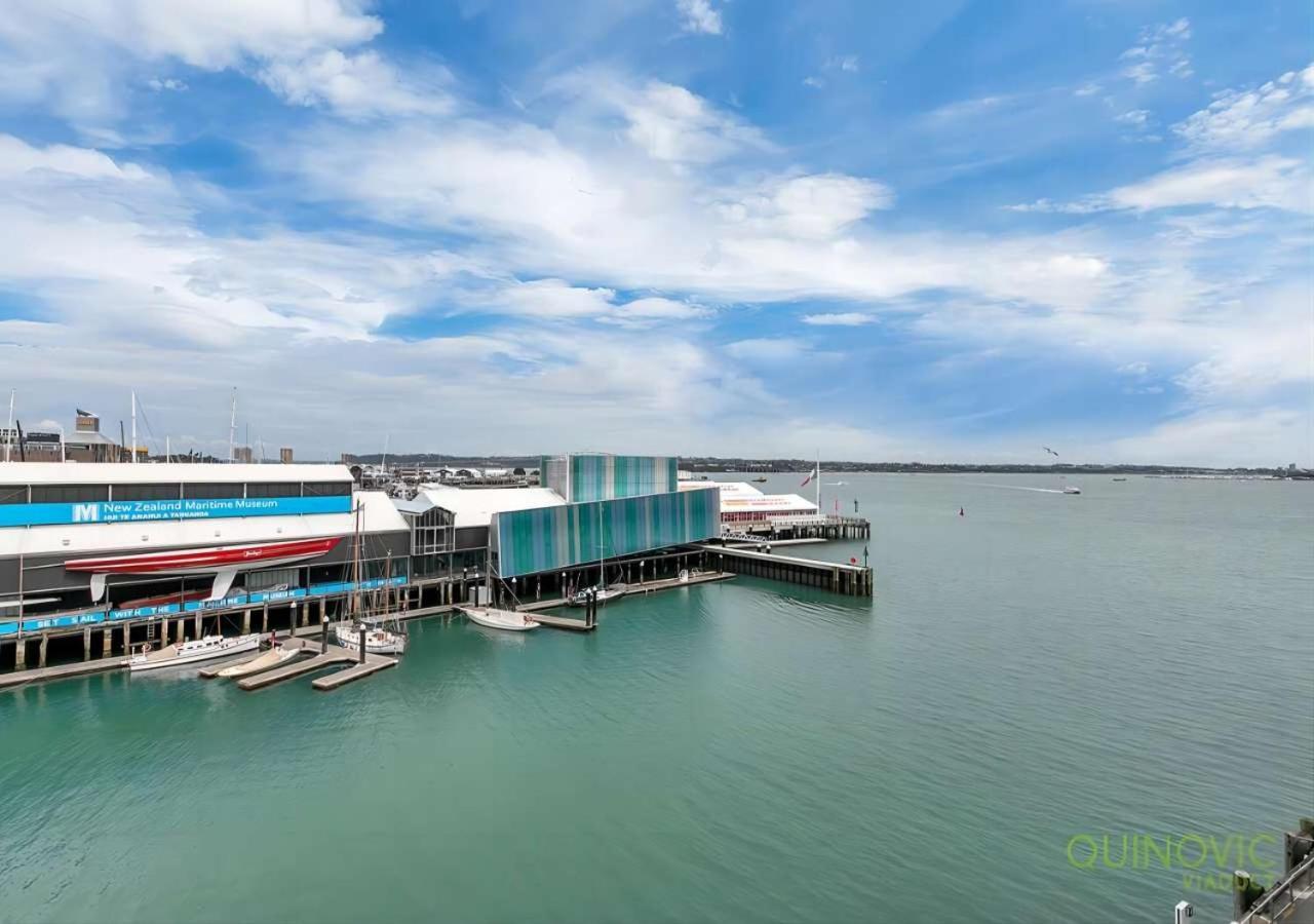 Waterfront Seaview Hotel Apartment - Same Building Block As Auckland Hilton المظهر الخارجي الصورة