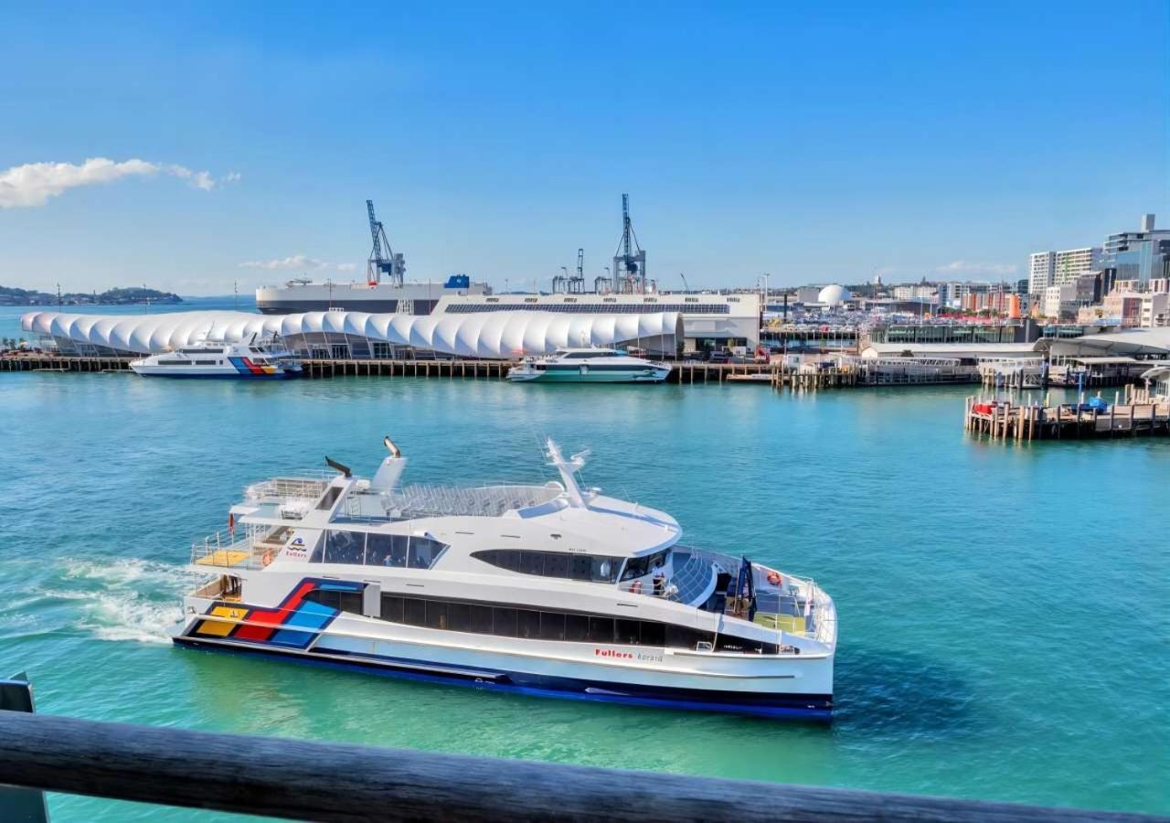 Waterfront Seaview Hotel Apartment - Same Building Block As Auckland Hilton المظهر الخارجي الصورة