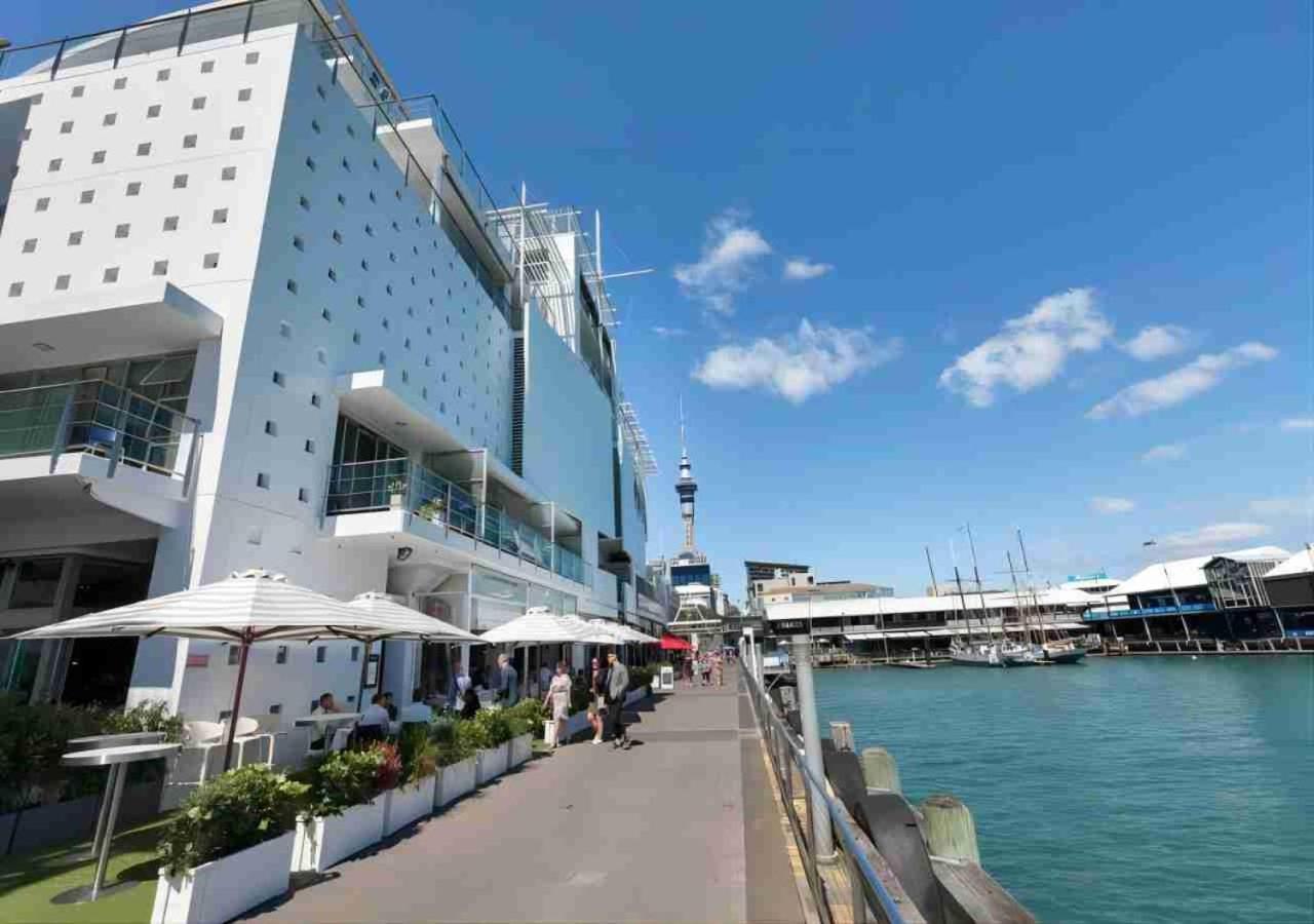 Waterfront Seaview Hotel Apartment - Same Building Block As Auckland Hilton المظهر الخارجي الصورة