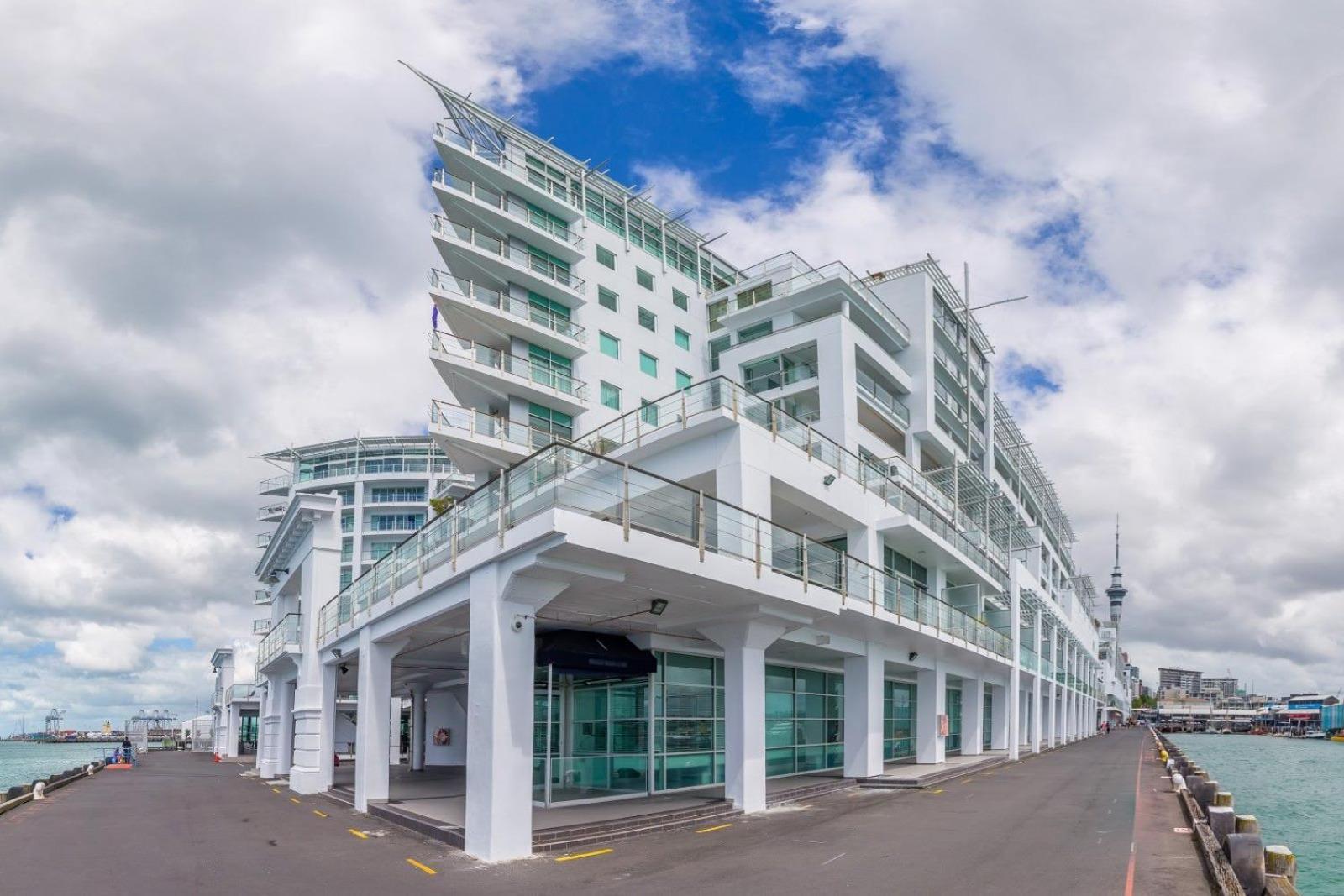 Waterfront Seaview Hotel Apartment - Same Building Block As Auckland Hilton المظهر الخارجي الصورة
